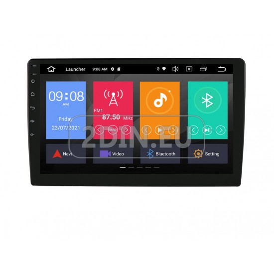 ДВОЕН ДИН 10.1" МУЛТИМЕДИЯ ЗА КОЛА GPS android 16 + DSP + CarPlay
